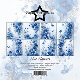 Paper Favourites Blue Flowers 6x6 Inch Paper Pad (PF564)