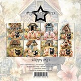Paper Favourites Happy Pigs 6x6 Inch Paper Pad (PF565)