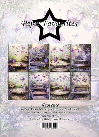 Paper Favourites Provence A6 Paper Pad (PFA607)