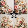 Paper Favourites Vintage Flowers A6 Paper Pad (PFA608)