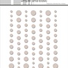 Simple and Basic Matte Enamel Dots Beige (SBA052)