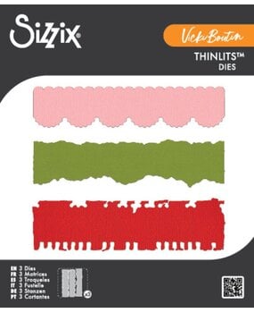 Sizzix Vicki Boutin Thinlits Die Set Double Edgers (667072)