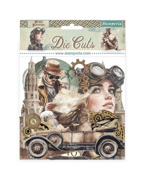 Stamperia Voyages Fantastiques Die Cuts (DFLDC127) Stamperia Voyages Fantastiques Die Cuts (DFLDC127)