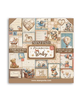 Stamperia Baby 8x8 Inch Mini Pad (SBBMS001)