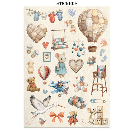Stamperia Baby Junk Journal (SBJK12)