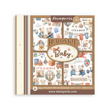 Stamperia Baby 6x6 Inch Rub-On Assortment (DFLRBX05)