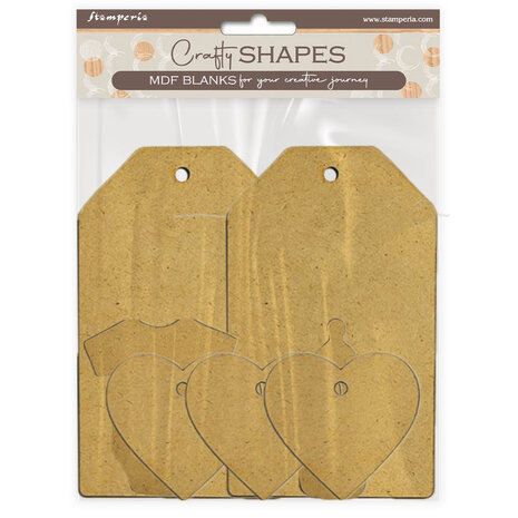 Stamperia Baby MDF Crafty Shapes Blanks Plates (KLSM78)
