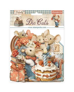 Stamperia Family Die Cuts (DFLDC124)