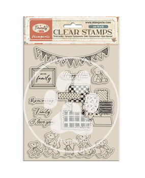 Stamperia Family Clear Stamp Party (WTK233)
