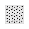 Stamperia Family Thick Stencil 12x12cm Heart Texture (KSTDS68)