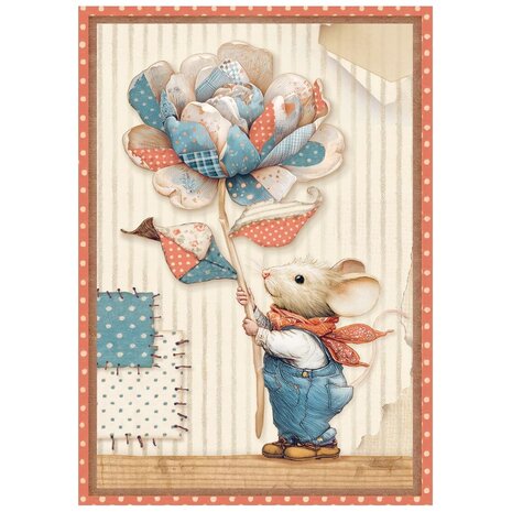 Stamperia Family A6 Mini Rice paper (DFSA6X03)