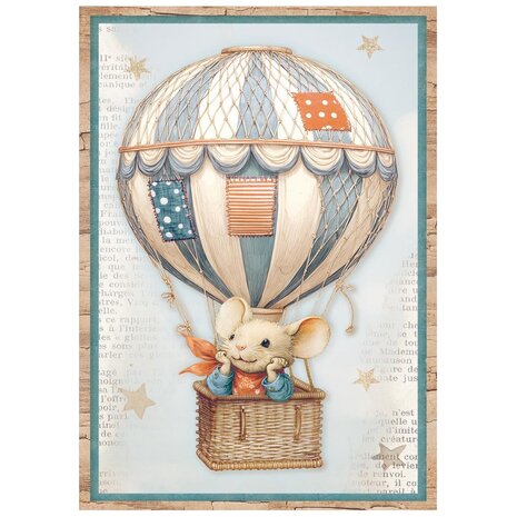 Stamperia Family A6 Mini Rice paper (DFSA6X03)