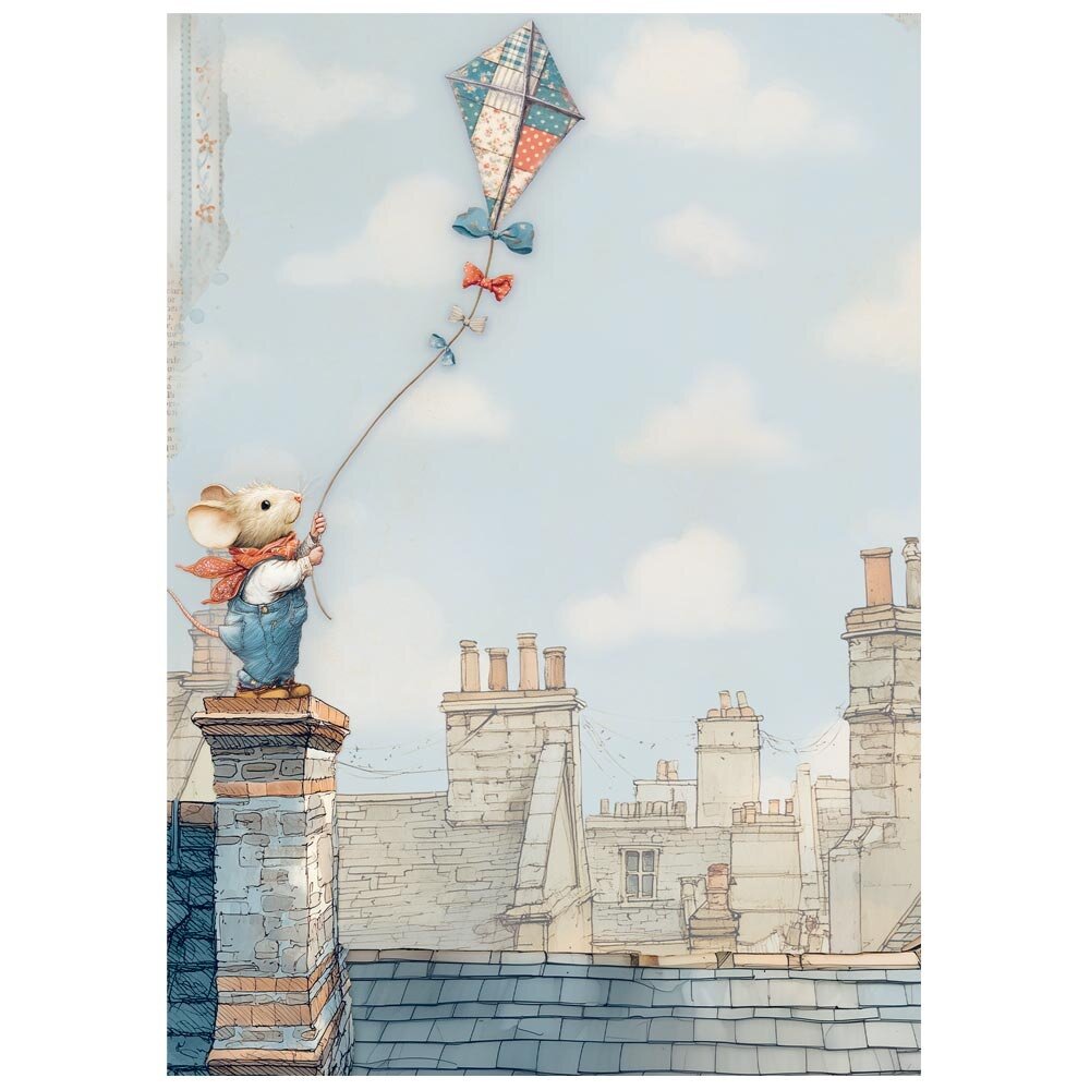 Stamperia Family A6 Mini Rice paper (DFSA6X03)