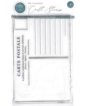 Craft Consortium The Collector Clear Stamp Postcard (CCESTMP016)