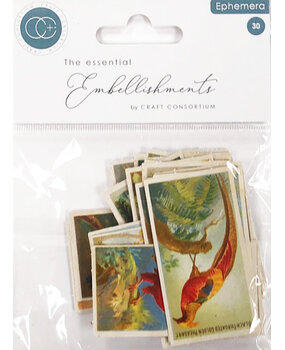 Craft Consortium PRE-ORDER The Collector Ephemera Birds (CEEPH002)