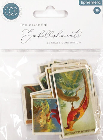 Craft Consortium PRE-ORDER The Collector Ephemera Birds (CEEPH002)