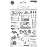 Craft Consortium The Collector Rub on Transfers Postage (CERUBT001)