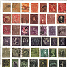 Craft Consortium PRE-ORDER The Collector Rub on Transfers Used Stamps (CERUBT002)