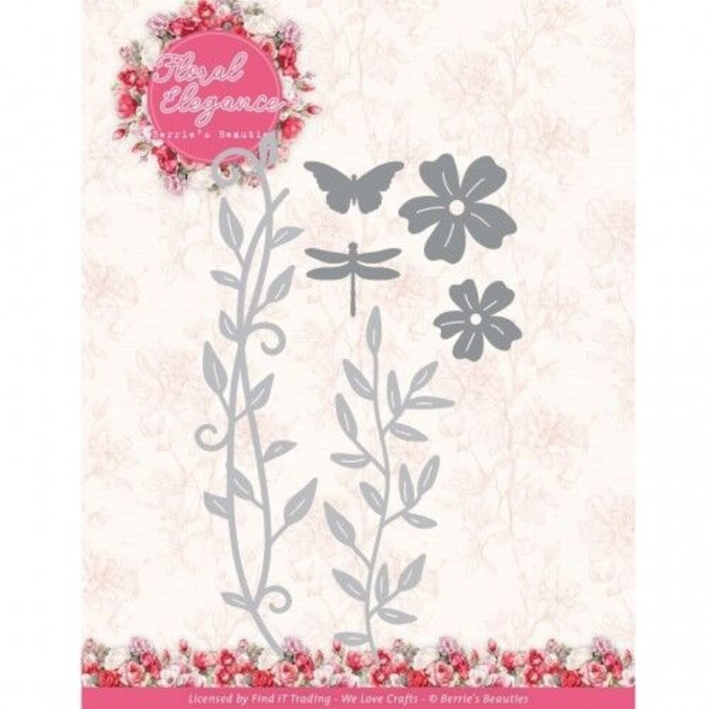 Berrie's Beauties Floral Elegance Dies Floral Branches (BBD10085)
