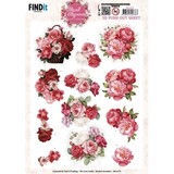 Berrie's Beauties Floral Elegance 3D Push Out Peony Delight (SB11079)