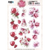 Berrie's Beauties Floral Elegance 3D Push Out Magnolia Dreams (SB11081)