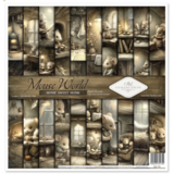 ITD Collection Mouse World Home Sweet Home 12x12 Inch Paper Pad (SLS 100)