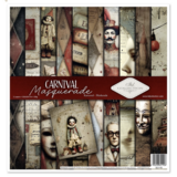 ITD Collection Carnival Masquerade 12x12 Inch Paper Pad (SLS 103)