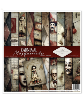 ITD Collection Carnival Masquerade 12x12 Inch Paper Pad (SLS 103)