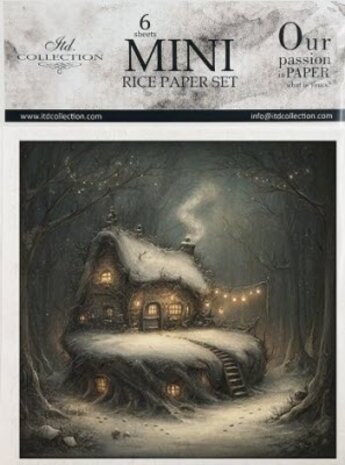 ITD Collection 6x6 Inch Rice Paper Set (RSM 209)