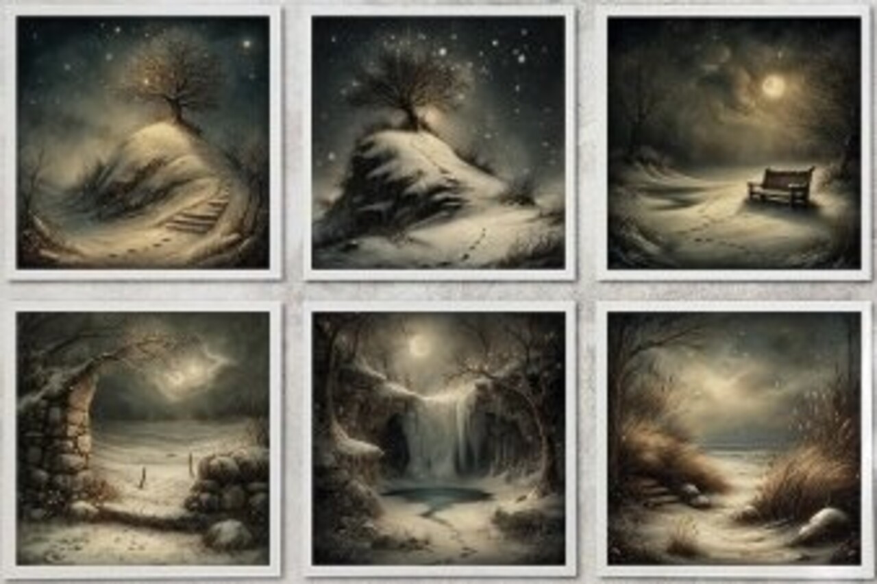 ITD Collection 6x6 Inch Rice Paper Set (RSM 210)