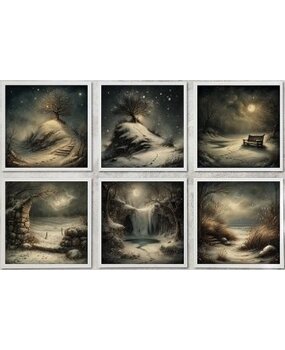 ITD Collection 6x6 Inch Rice Paper Set (RSM 210)