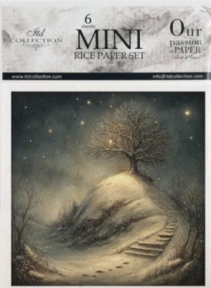 ITD Collection 6x6 Inch Rice Paper Set (RSM 210)