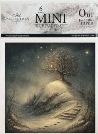 ITD Collection 6x6 Inch Rice Paper Set (RSM 210)