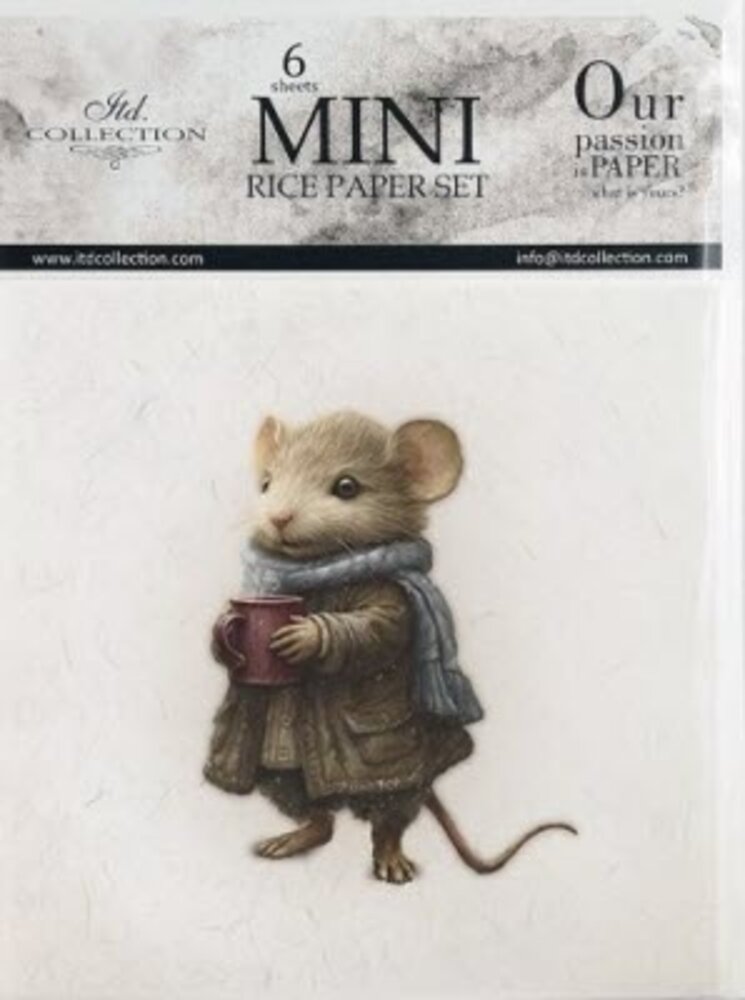 ITD Collection 6x6 Inch Rice Paper Set (RSM 211)