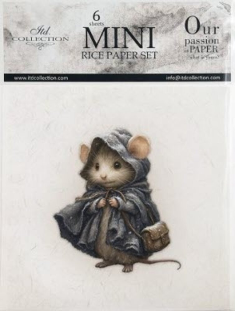 ITD Collection 6x6 Inch Rice Paper Set (RSM 212)