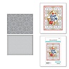 Spellbinders Stitched Petal Diamond Background Dies (S5-529)