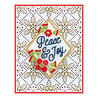 Spellbinders Stitched Petal Diamond Background Dies (S5-529)