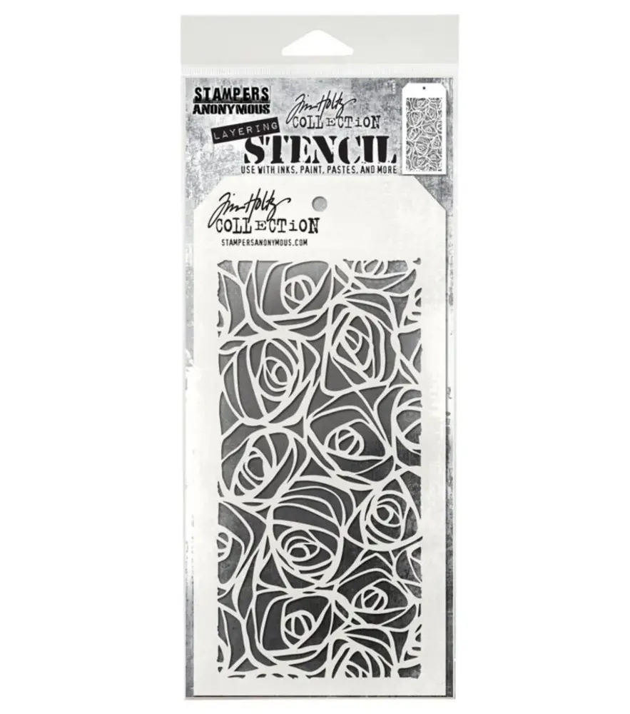 Stampers Anonymous Tim Holtz Scribbles Layering Stencil (THS036)