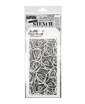 Stampers Anonymous Tim Holtz Scribbles Layering Stencil (THS036)