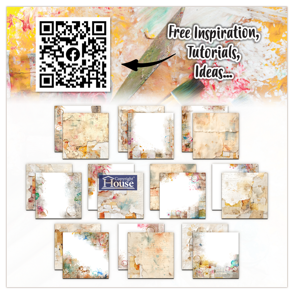 AALL and Create Design Paper 12x12 Inch Archive Tales (AALL-PA-54)