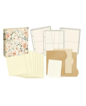 Graphic 45 Vintage Rose Binder Album with Pocket Pages (4503201)