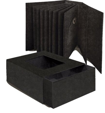 Graphic 45 PRE-ORDER ATC Album with Matchbook Box Black (4503206)