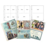Graphic 45 PRE-ORDER Binder Album 6x8 Inch Multi Pack Pocket Page Refills (4503207)