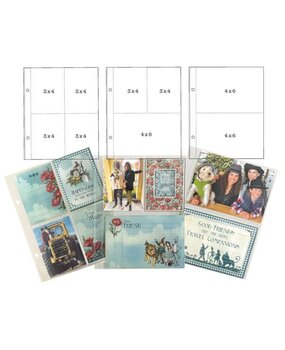 Graphic 45 PRE-ORDER Binder Album 6x8 Inch Multi Pack Pocket Page Refills (4503207)