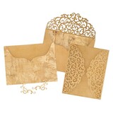 Graphic 45 PRE-ORDER Ornate Gatefold Envelope & Pocket Die Set (4503208)