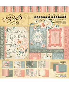 Graphic 45 PRE-ORDER Always & Forever 12x12 Inch Collection Pack (4503174)