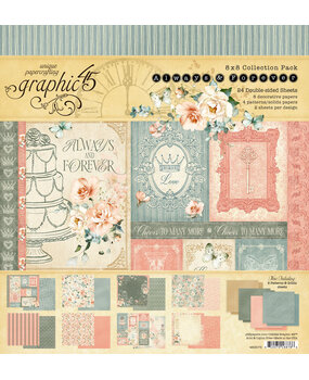 Graphic 45 Always & Forever 8x8 Inch Collection Pack (4503173)