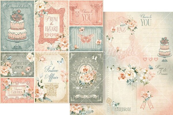 Graphic 45 PRE-ORDER Always & Forever 8x8 Inch Collection Pack (4503173)