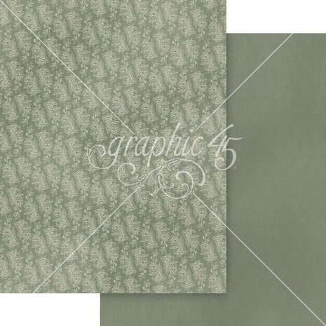 Graphic 45 Always & Forever 8.5x11 Inch Patterns & Solids Pack (4503175)