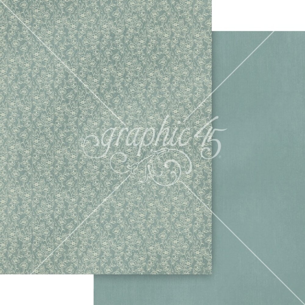 Graphic 45 PRE-ORDER Always & Forever 8.5x11 Inch Patterns & Solids Pack (4503175)